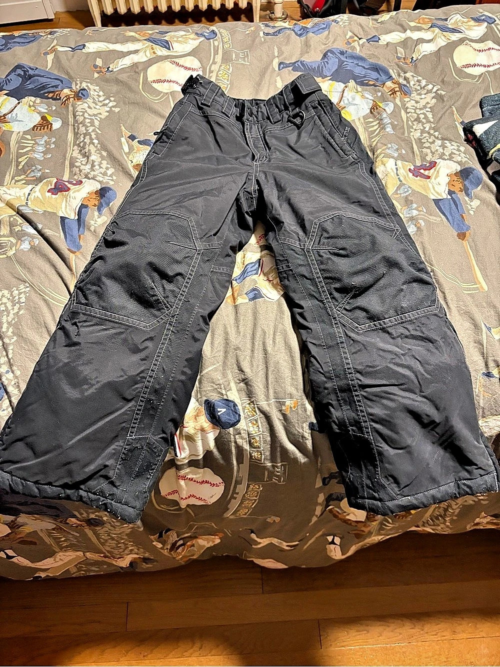 LL Bean Boys Size 6 Black Pants